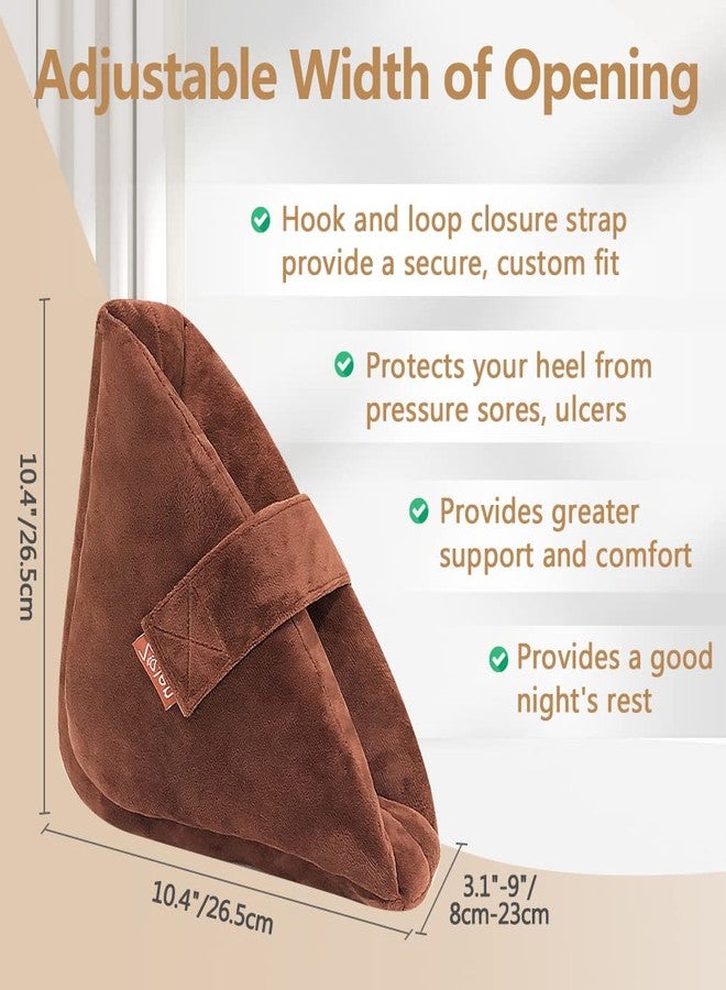 Zelen Heel Protector Cushion for Bed Sores Foot Protector Pillow Ankle Foam Heel Protectors for Pressure Sores Foot Pressure Ulcer Heel Pain Relief for Elderly, Bedridden (1 PCS) - Image 3